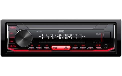  JVC KD-X162, 1DIN, 4X50, USB, AUX-,    USB 1,   FLAC