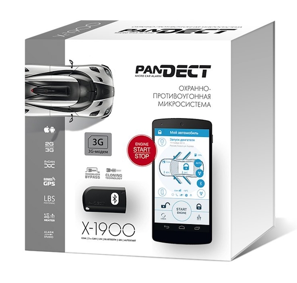  PANDECT  X - 1900 3G - -    , 2xCAN-, GPRS, 3G GSM-