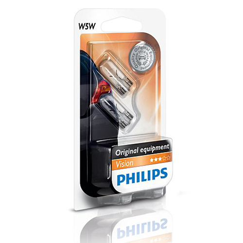   Philips W5W 12V/5W  2 