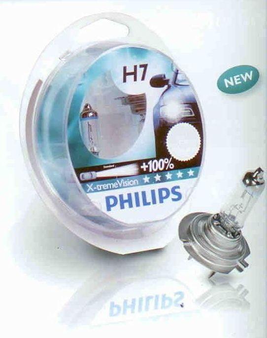   Philips H4  X-treme Vision 12V-60/55W (2 )