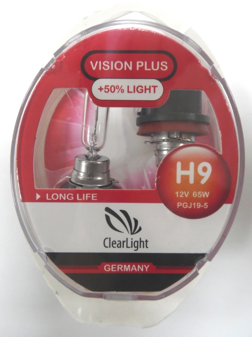  ClearLight H9 12V-65W Vision Plus+50% Light 2